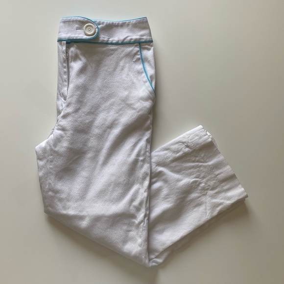 Yves cossette Depeche Mode white Capri size 8 - Picture 3 of 4